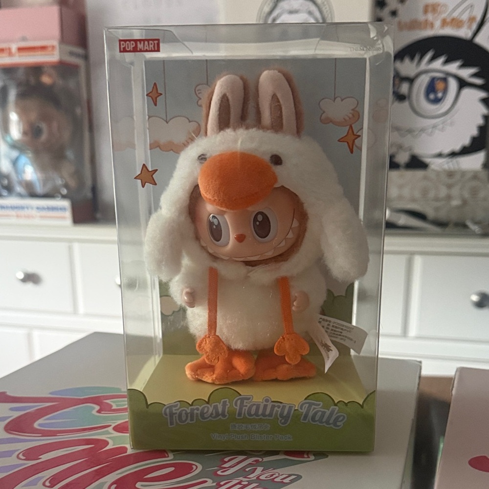 Pop Mart Forest Fairy Tale Action Figure - White and Orange